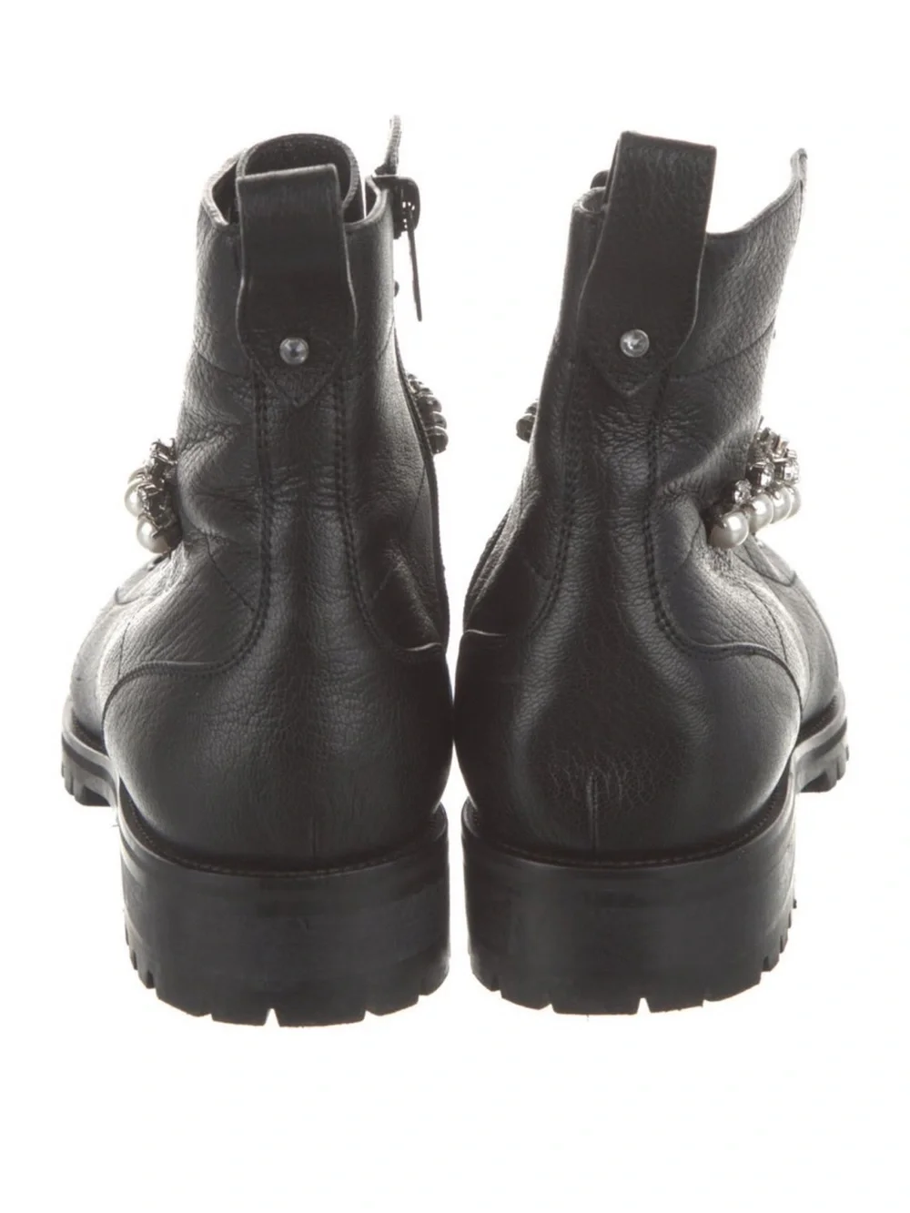Jimmy Choo black leather